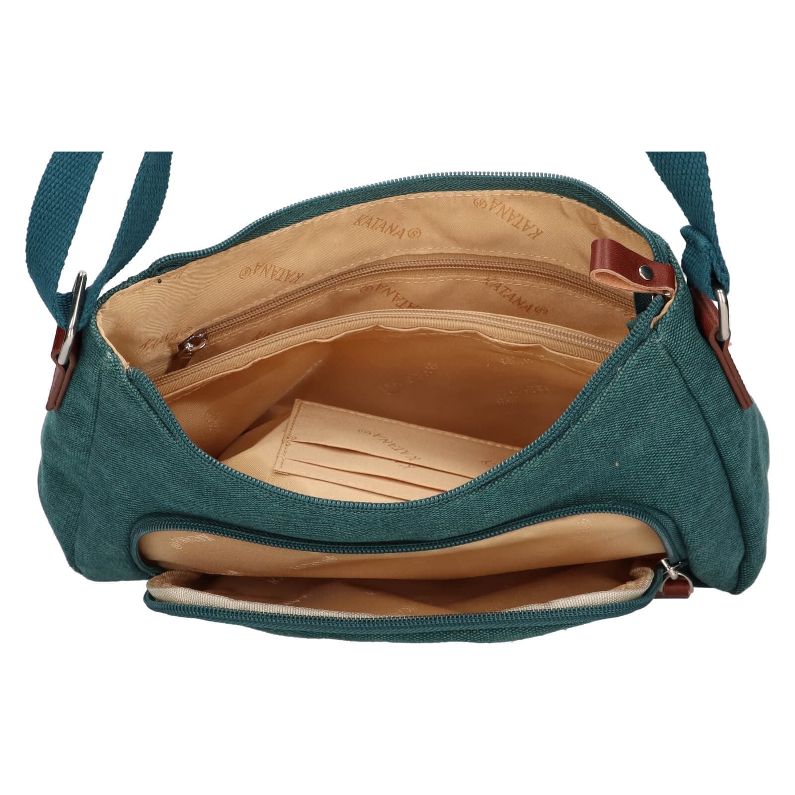 Crossbody kabelka Katana Luiza, zelená 5