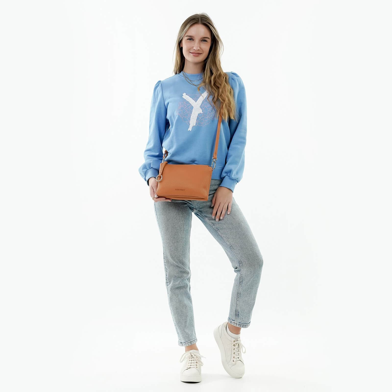 Crossbody Suri Frey Mate, oranžová 5