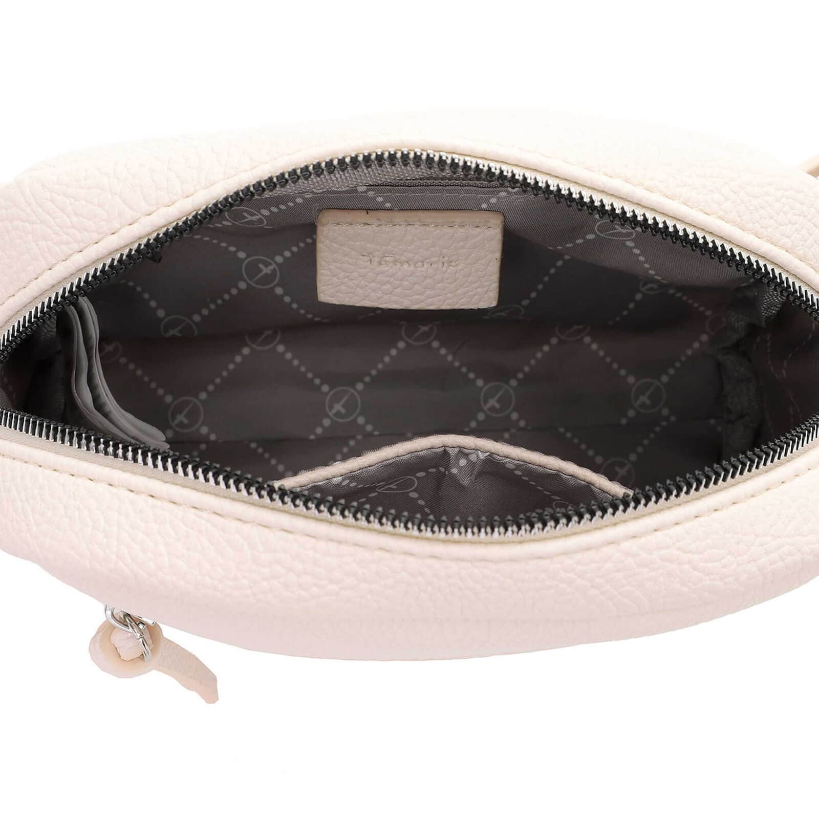 Crossbody kabelka Tamaris Chau, krémová 5