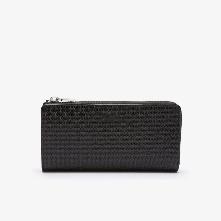 Unisex peněženka Chantaco z matné piké kůže na zip
