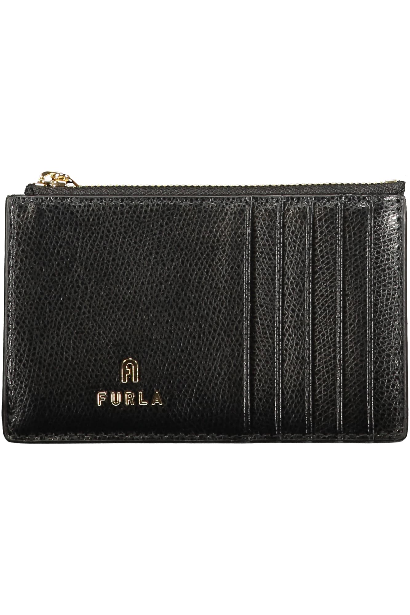 Černá kožená peněženka Furla