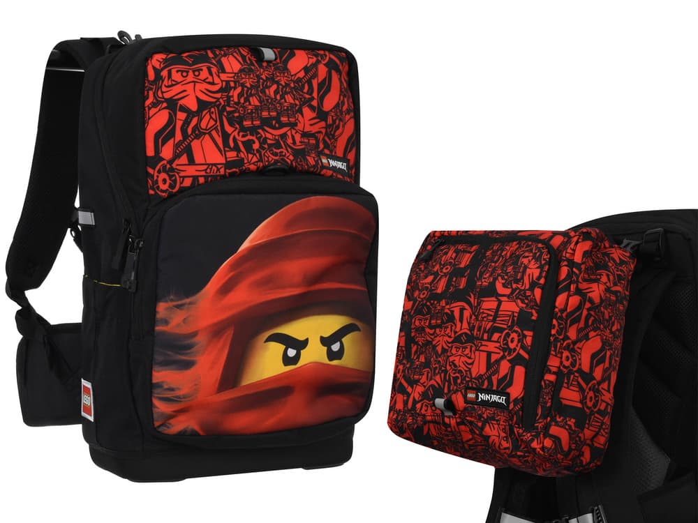 Lego taška přes rameno Ninjago, černá