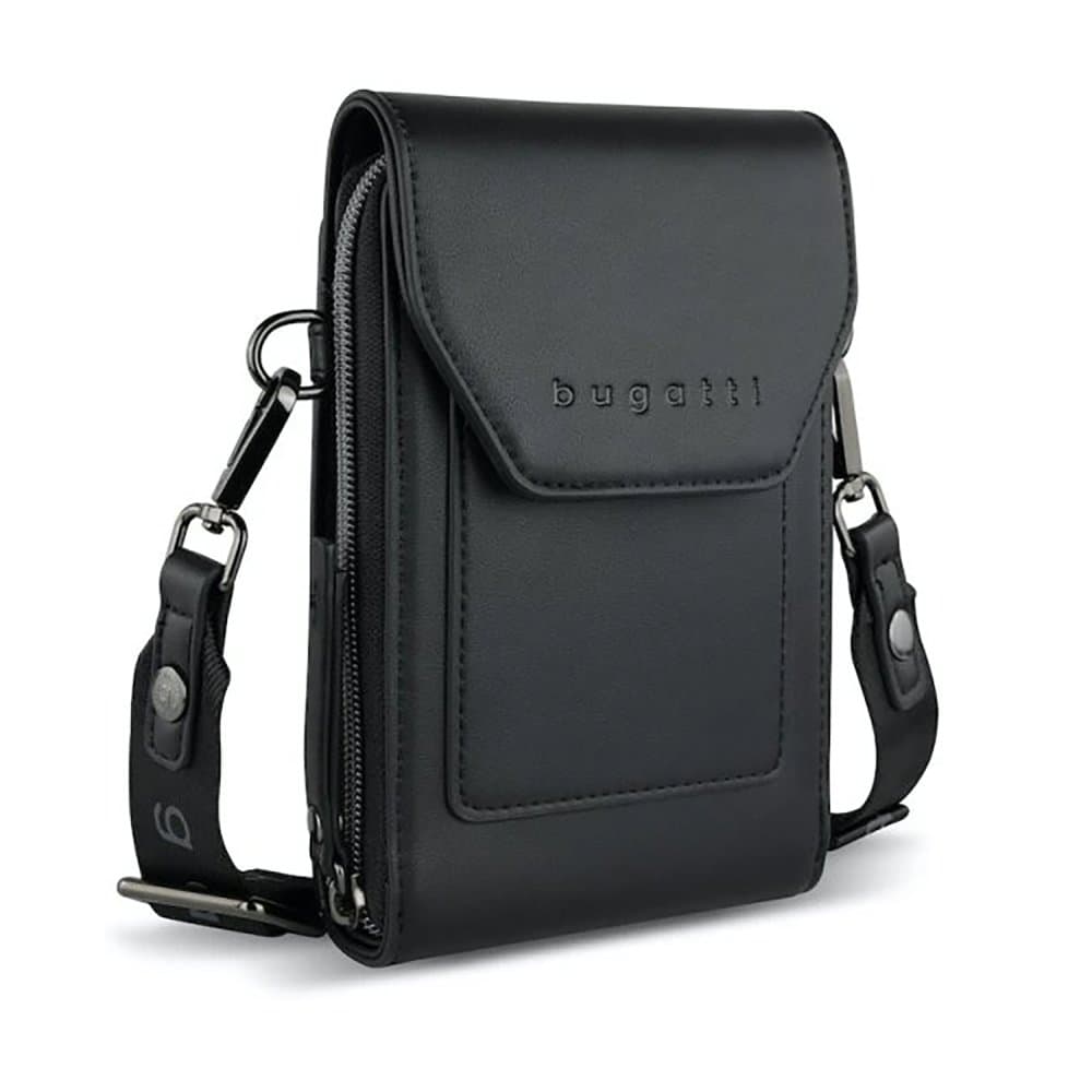 Bugatti Almata Mobile Purse Bag – elegantní dámská crossbody taška na smartphone 49665301 černá