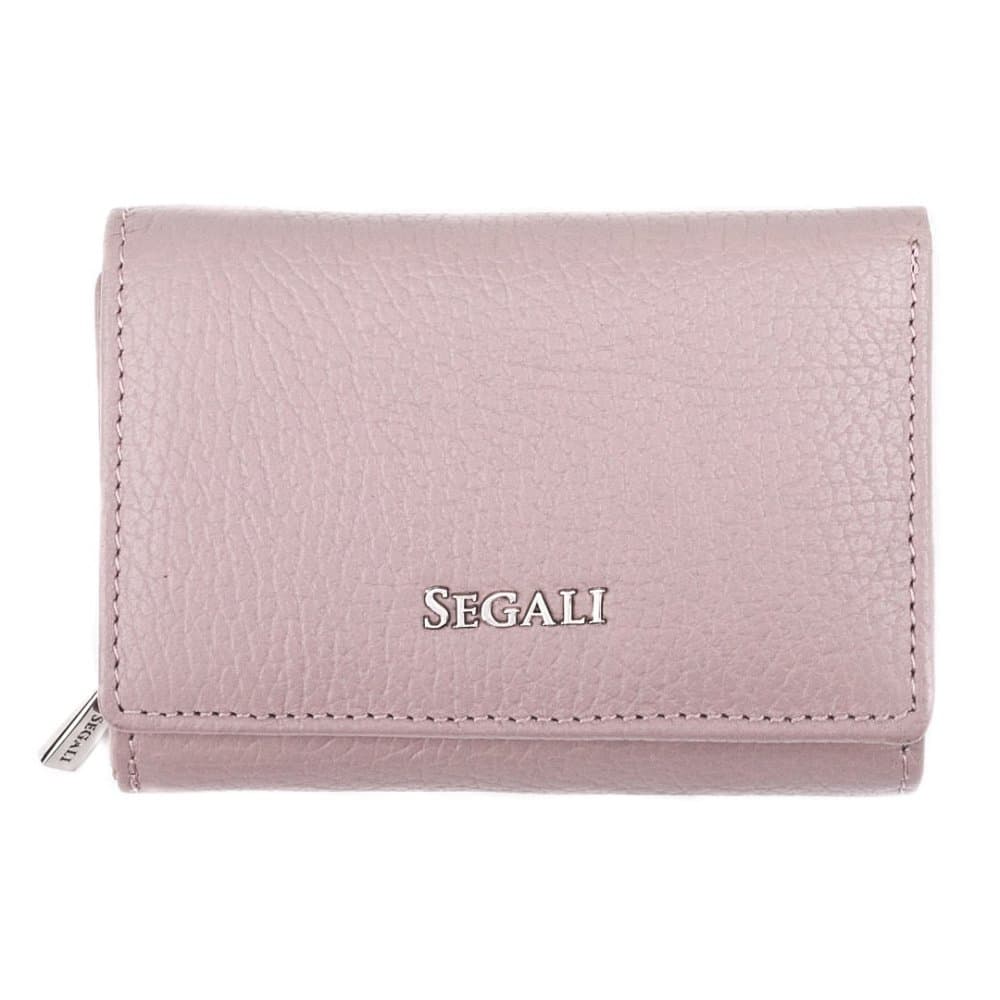 Dámská peněženka kožená SEGALI 7106 B cameo rose, růžová