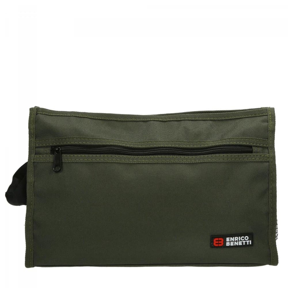 Enrico Benetti Pánská kosmetická taška Amsterdam 54685-029 zelená - olive