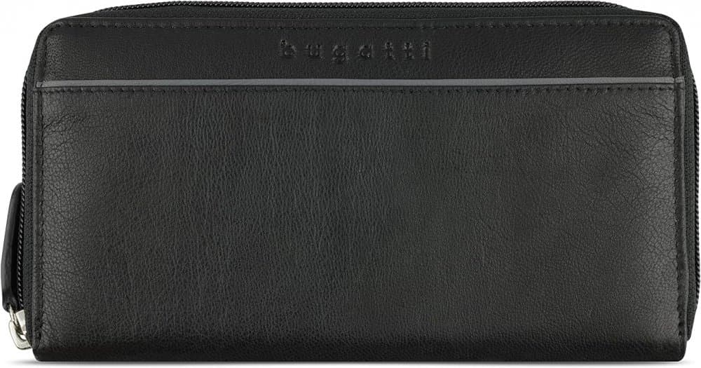 Dámská peněženka Bugatti Banda long zip 491336-01 černá
