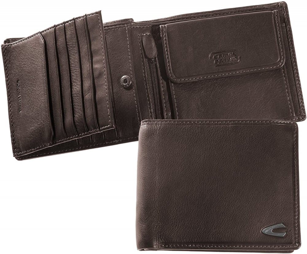 Kožená peněženka RFID Safe B34-706-20 hnědá