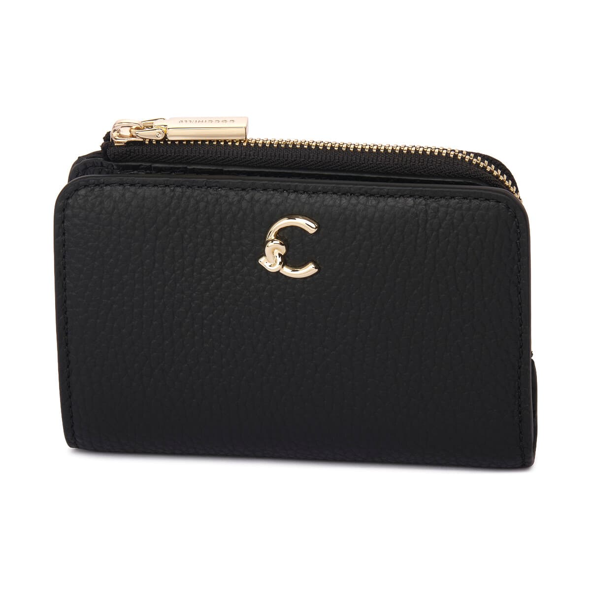 Peněženka Coccinelle 001 Metallic Soft, černá
