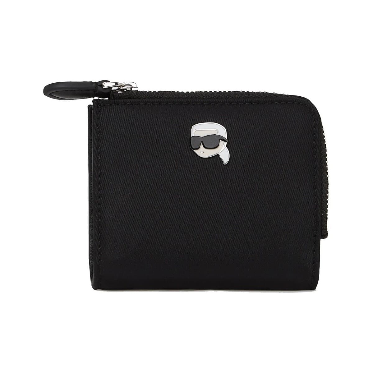 Peněženka Karl Lagerfeld Ikon Nylon Pin Sm Zip Wall