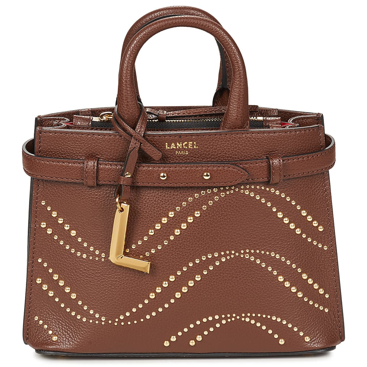 Kabelka Lancel Faubourg DE Lancel S ZIP Carryall, hnědá