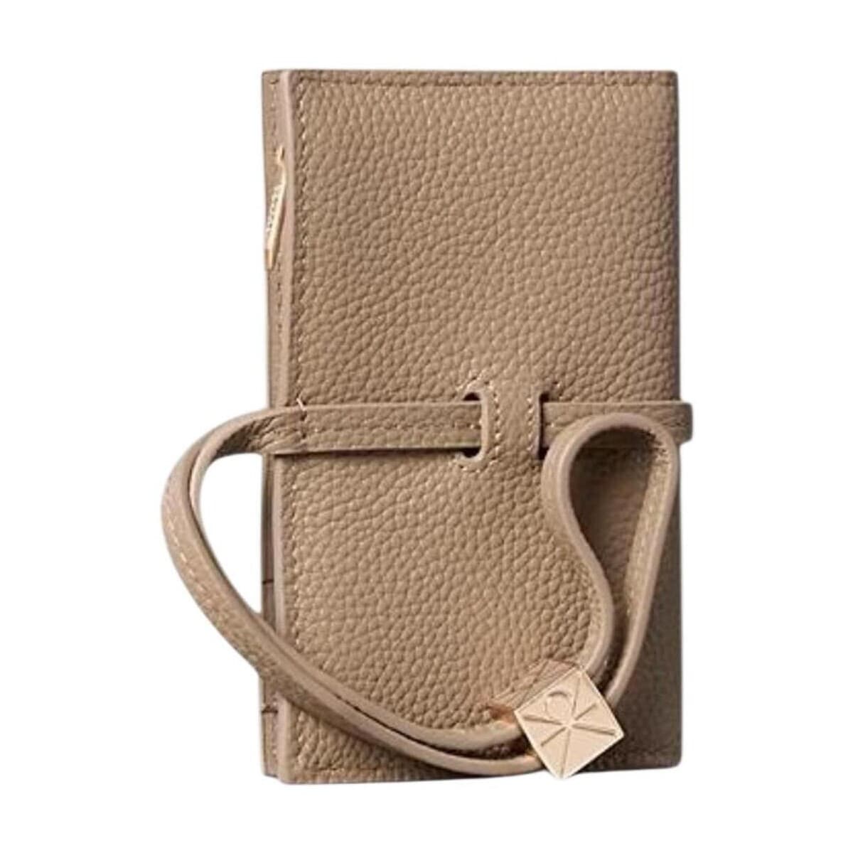 Peněženka Calvin Klein Jeans Emblem HW Pebble ON Strap LV04F1130G