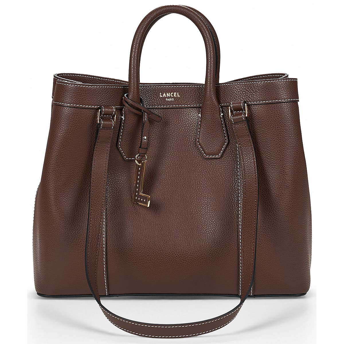 Kabelka Lancel Belleville DE Lancel S, hnědá