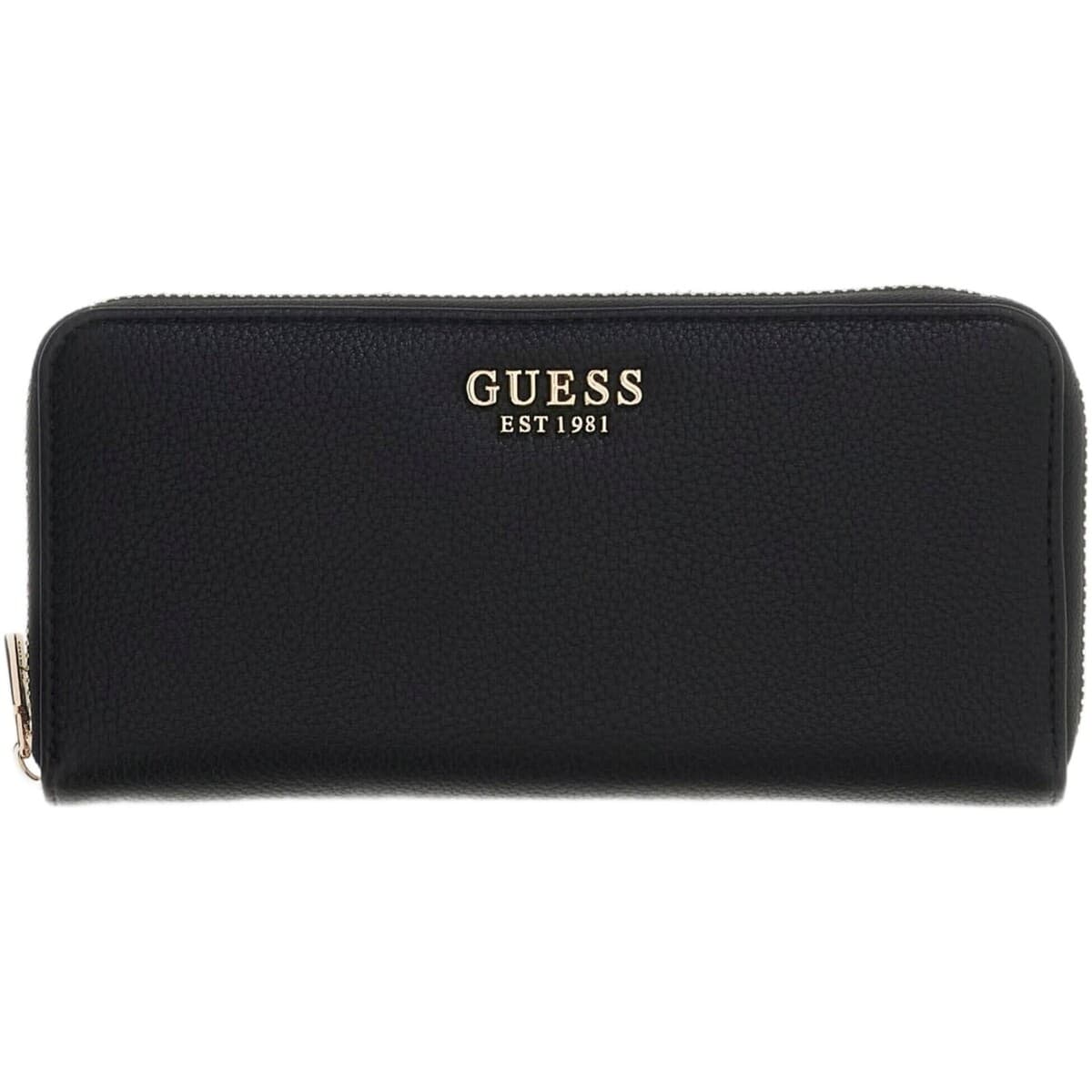 Peněženka Guess Melody Slg Large Zip Around, černá
