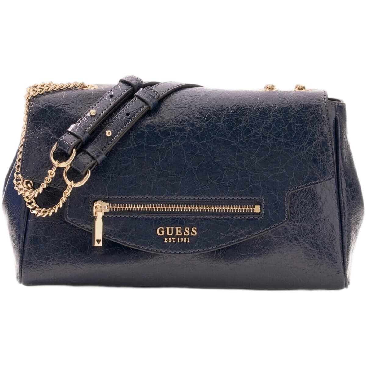 Kabelka Guess Antonia Cnvrtbl Xbody Flap, modrá