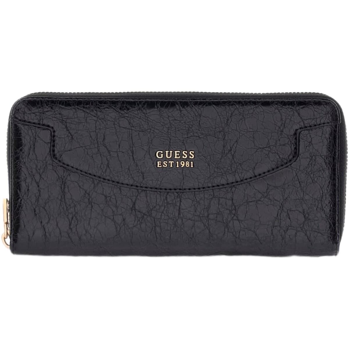 Peněženka Guess Antonia Slg Large Zip Around, černá