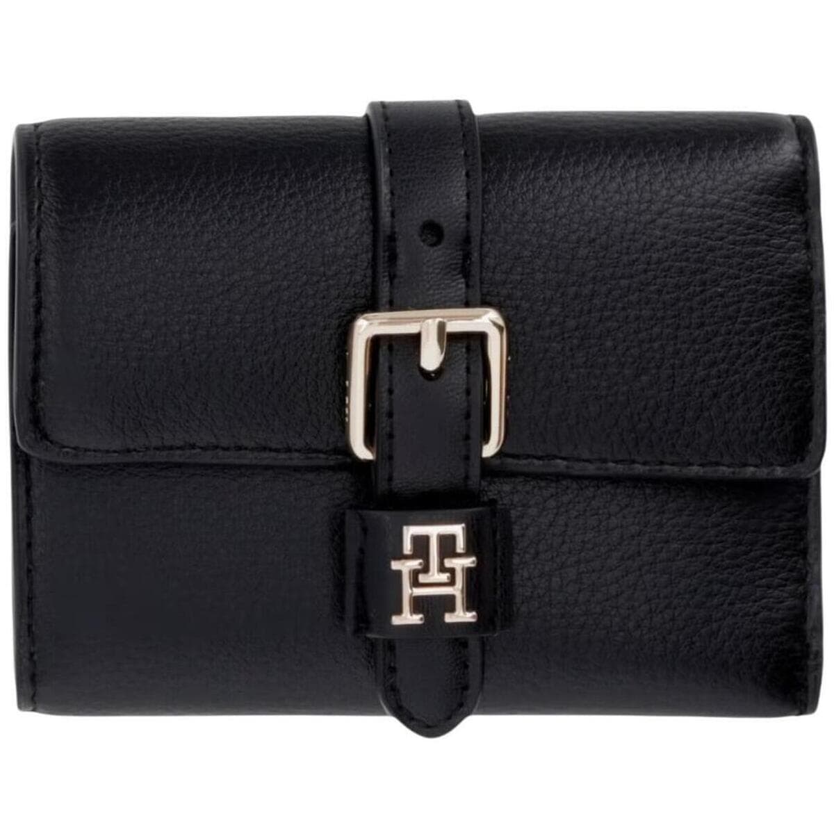 Peněženka Tommy Hilfiger TH Buckle Trifold AW0AW18936