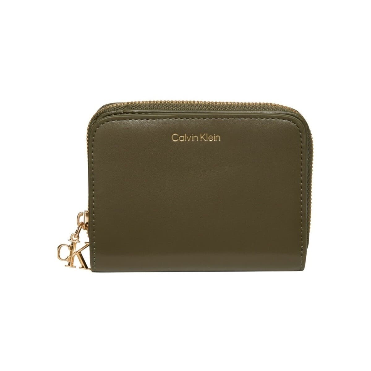 Peněženka Calvin Klein Jeans Lv04f1075g Ck, zelená