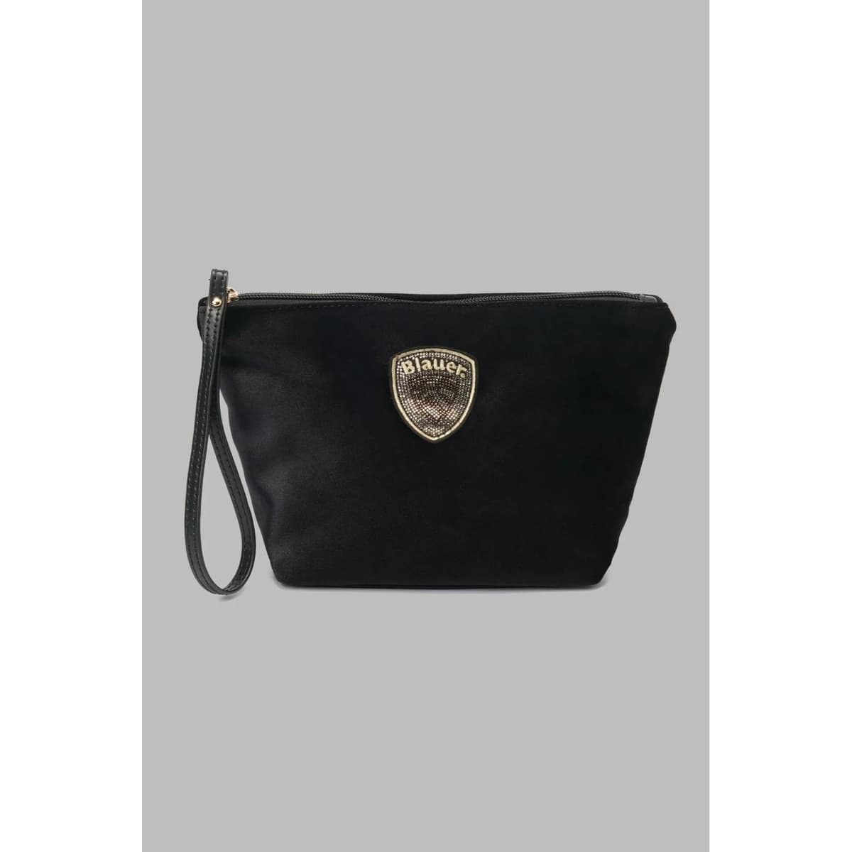 Psaníčko Blauer Velvet Polyester Clutch, černá
