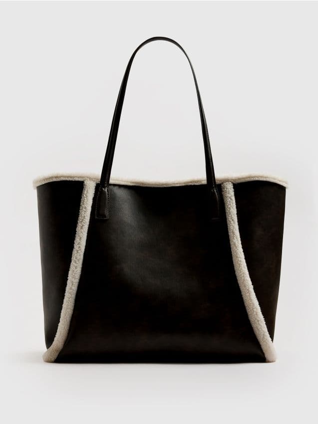 Taška shopper, hnědá