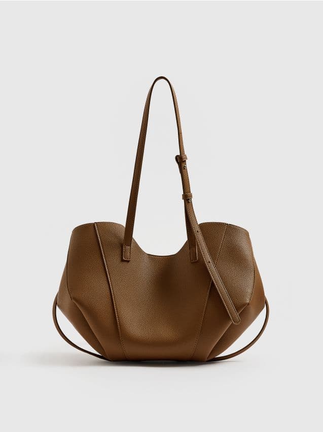Taška shopper, béžová