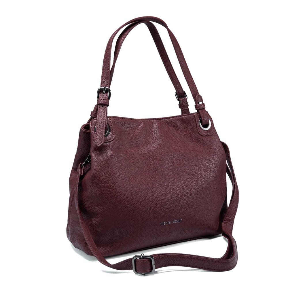 Pierre Cardin Dámská kabelka CH06 74382 vínová Vínová 74382-BORDO