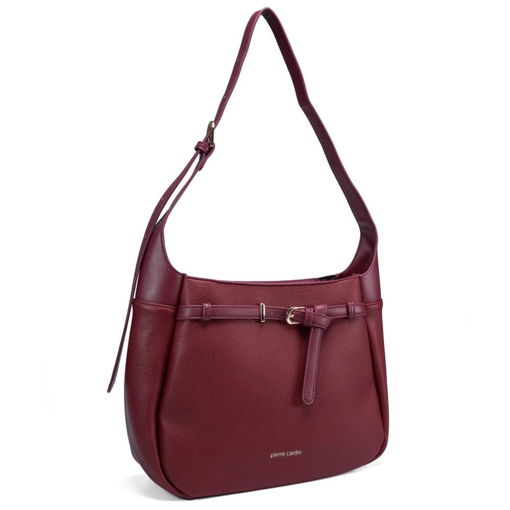 Pierre Cardin Dámská kabelka OSLO15 17041 vínová Vínová 17041-BORDO