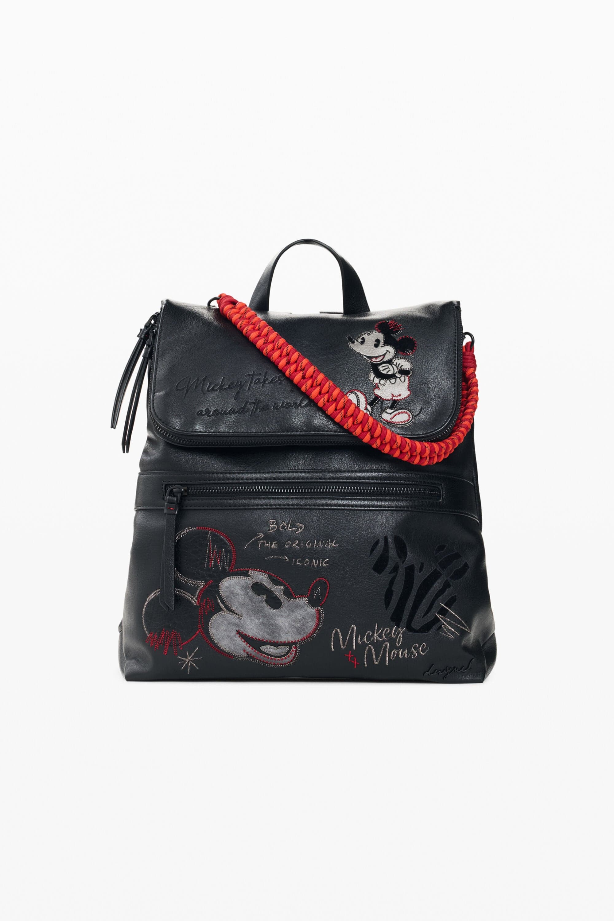 Střední batoh Desigual Mickey™, černá