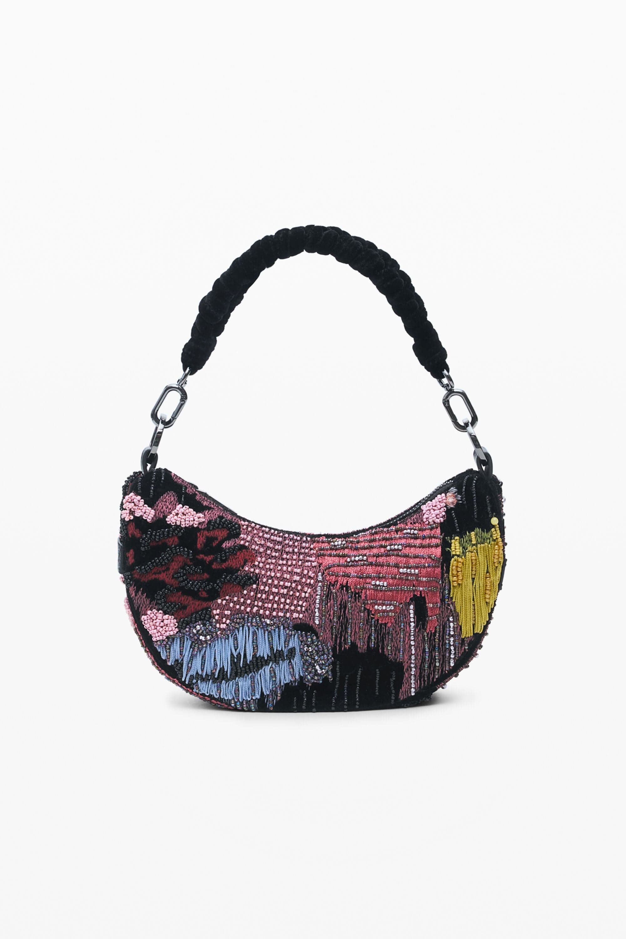 Střední shopper kabelka s korálky