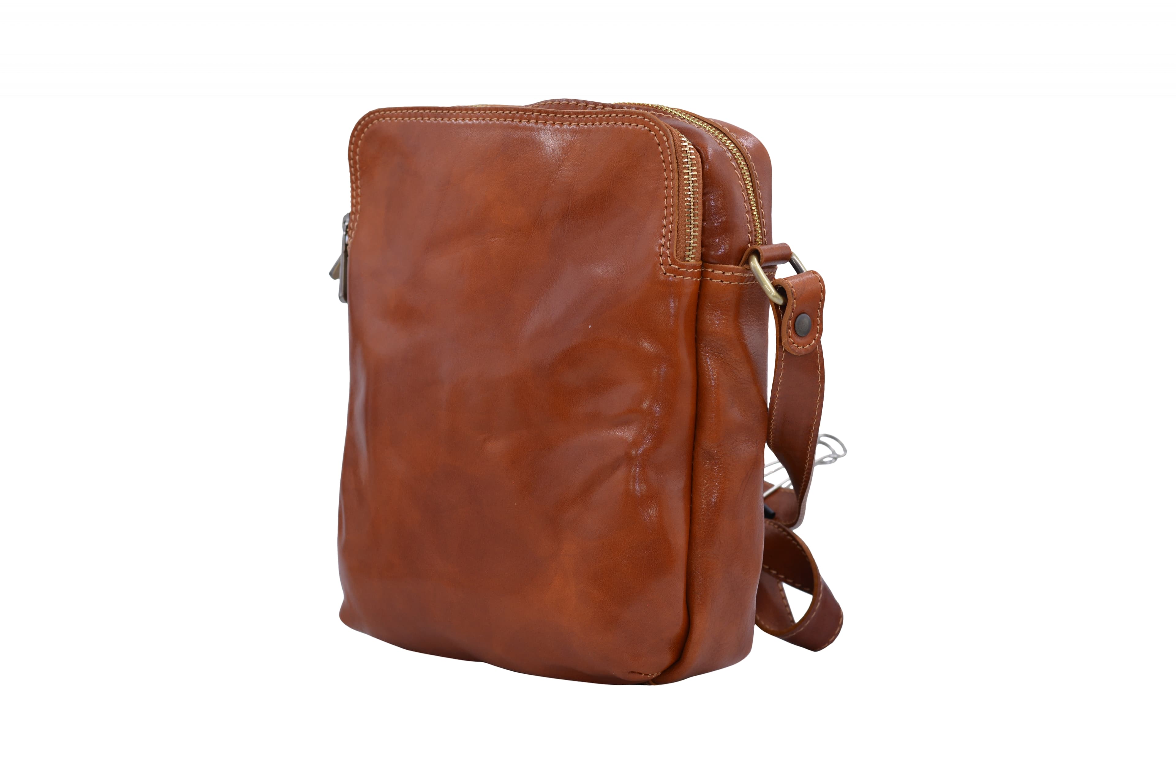 Pánská crossbody kapsa Rezavá