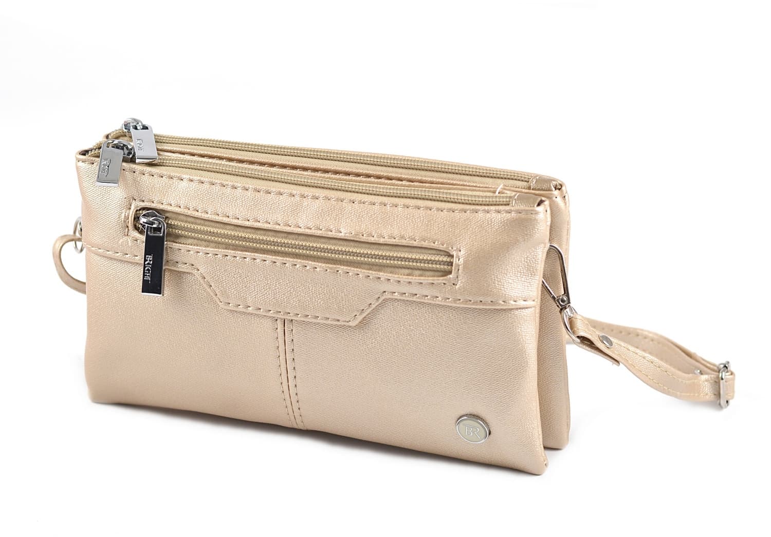 Bright Dámská crossbody kapsa Zlatá