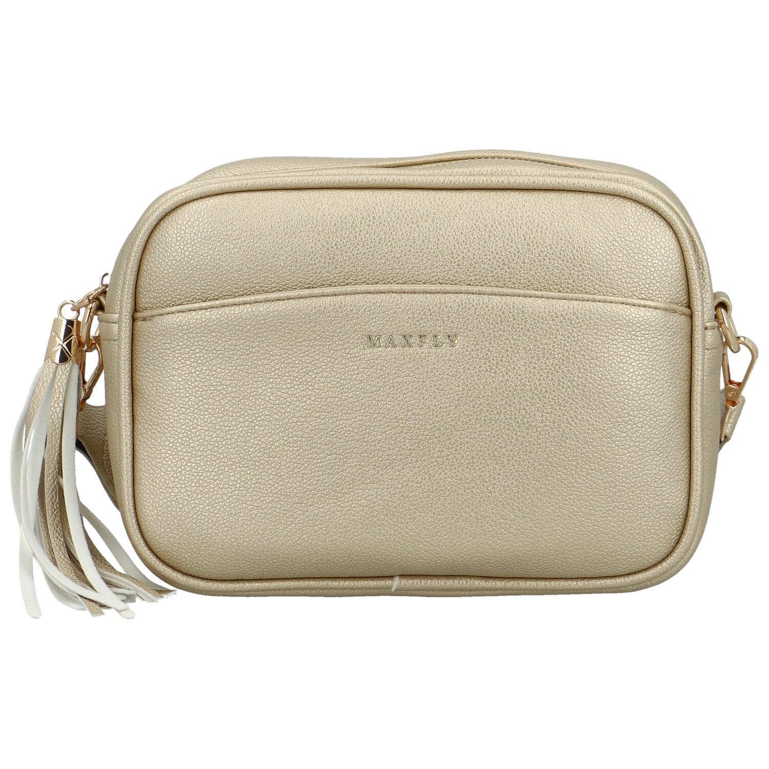 Crossbody kabelka MaxFly Qeuline new, zlatá