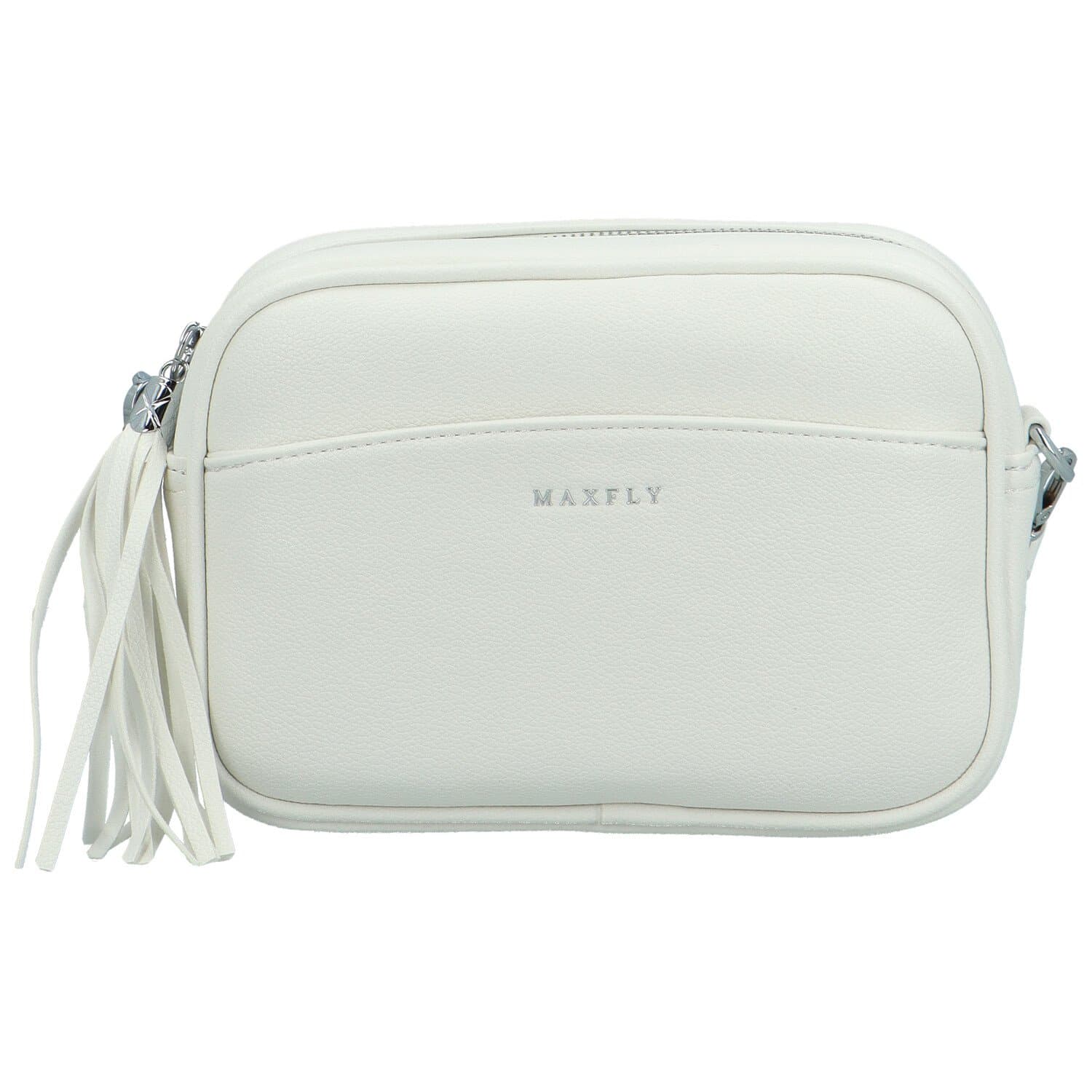 Crossbody kabelka MaxFly Qeuline, bílá