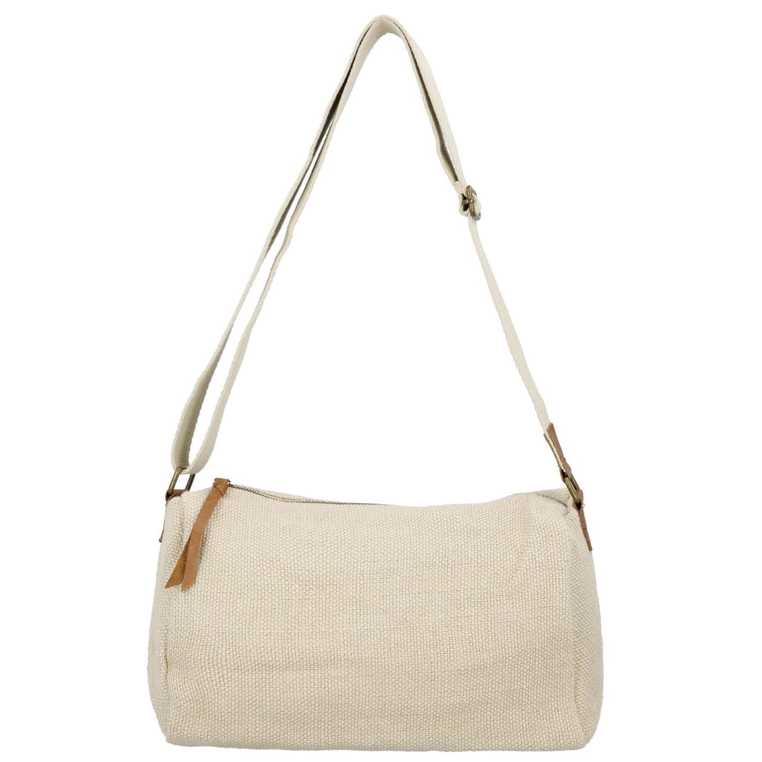 Crossbody kabelka Paolo bags Lajana, krémová