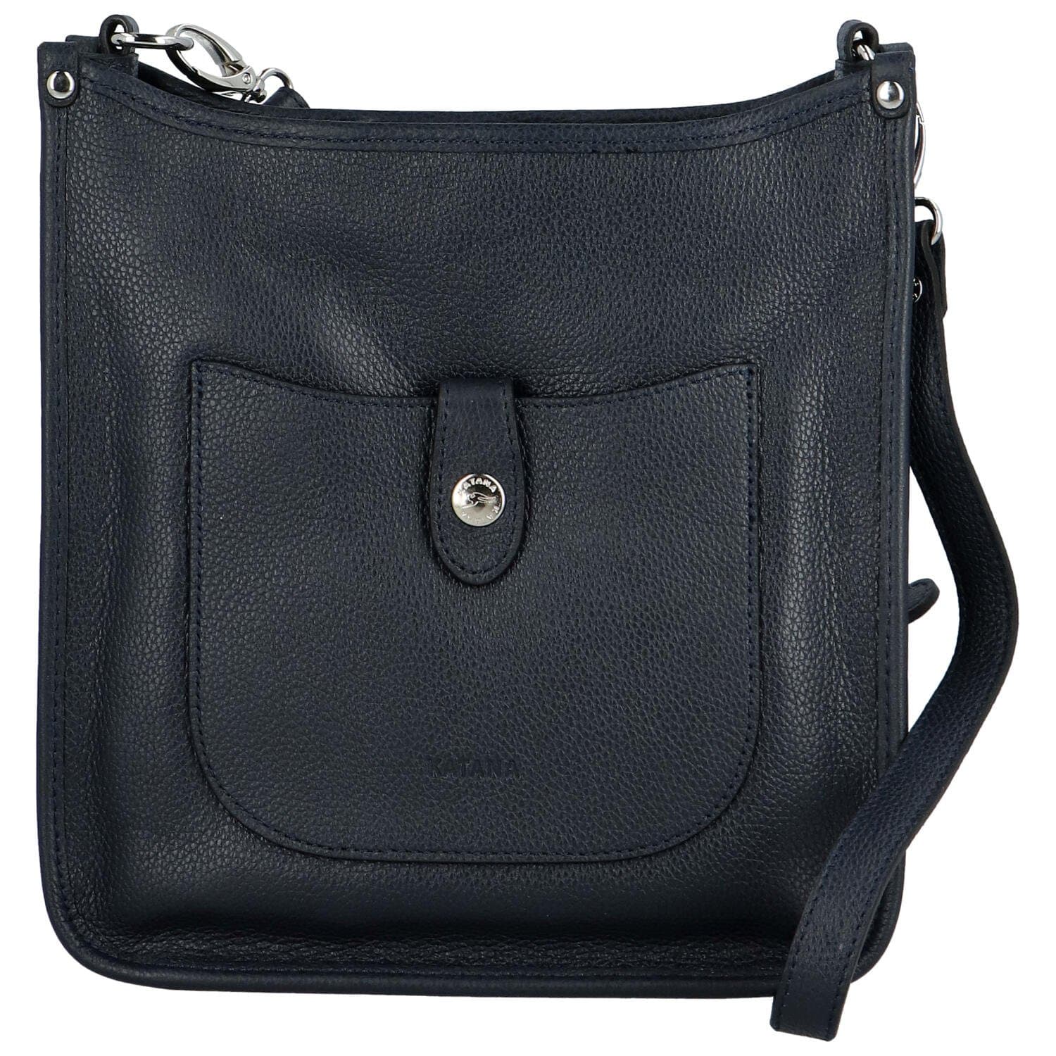 Kožená crossbody Katana Kristi, modrá