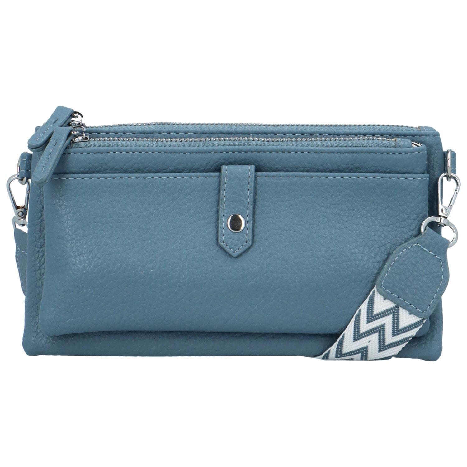 Mini crossbody kabelka MaxFly Terrina, modrá