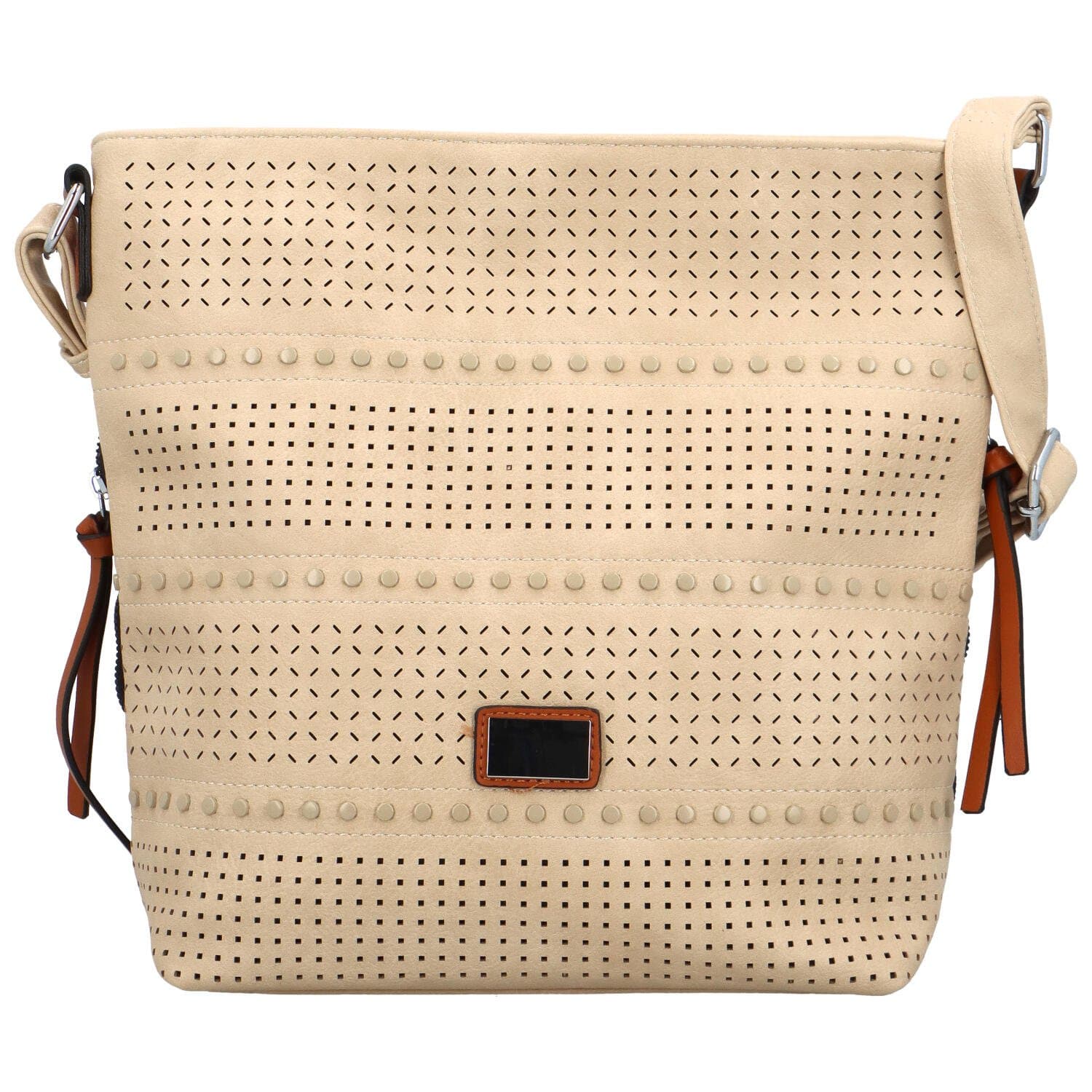 Crossbody kabelka béžová- Firenze Erchisa