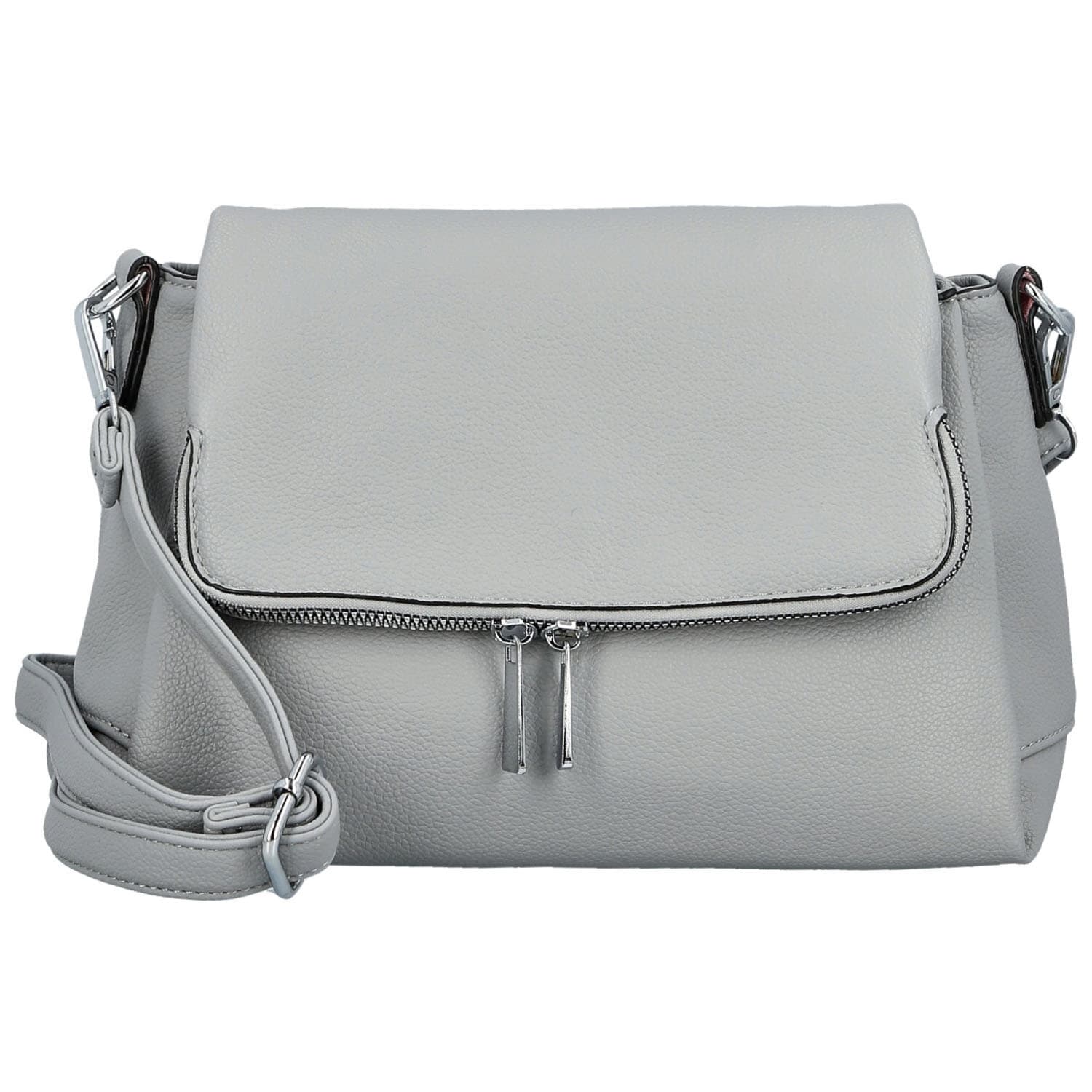 Crossbody kabelka Firenze Naima, šedá