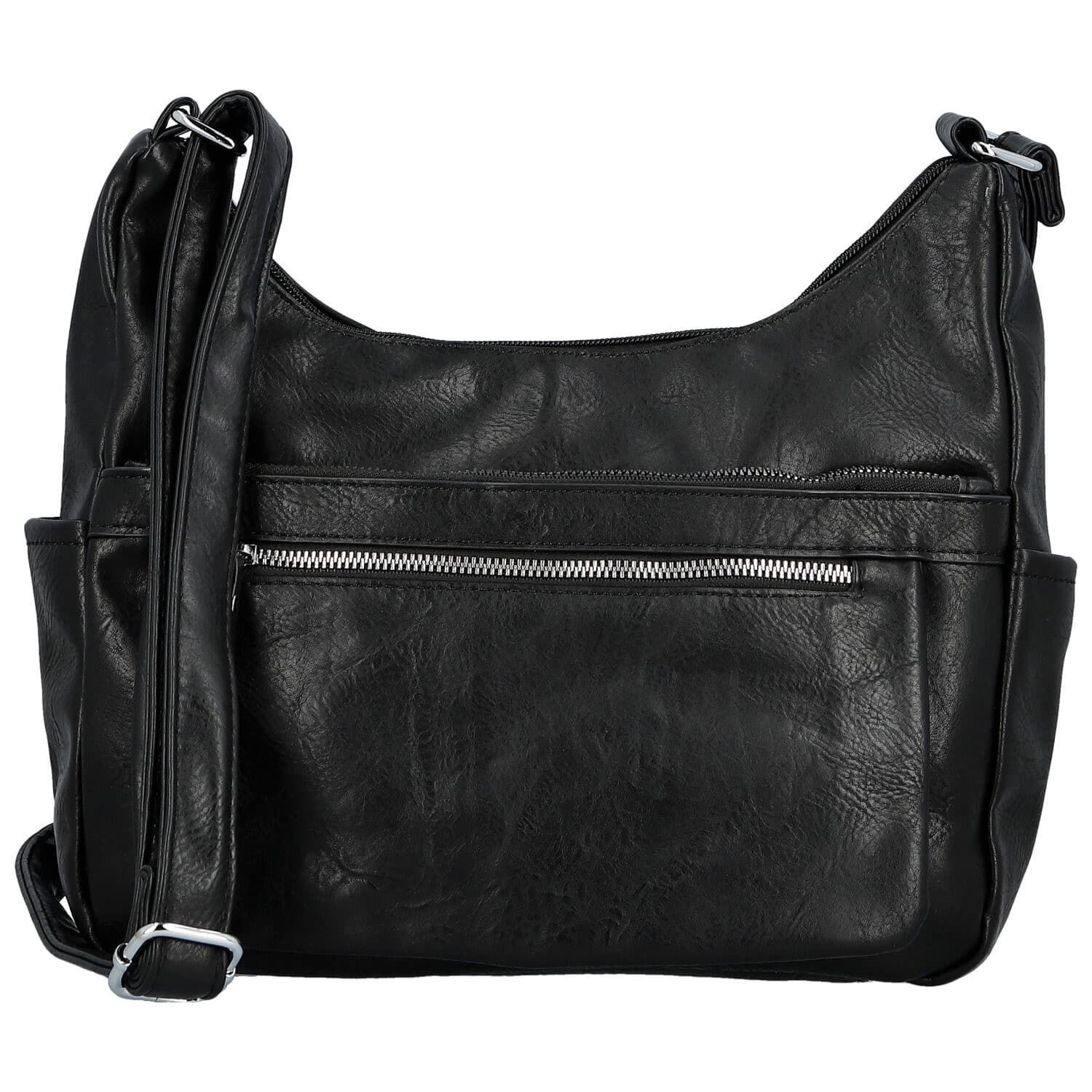 Crossbody kabelka Firenze Olefis, černá