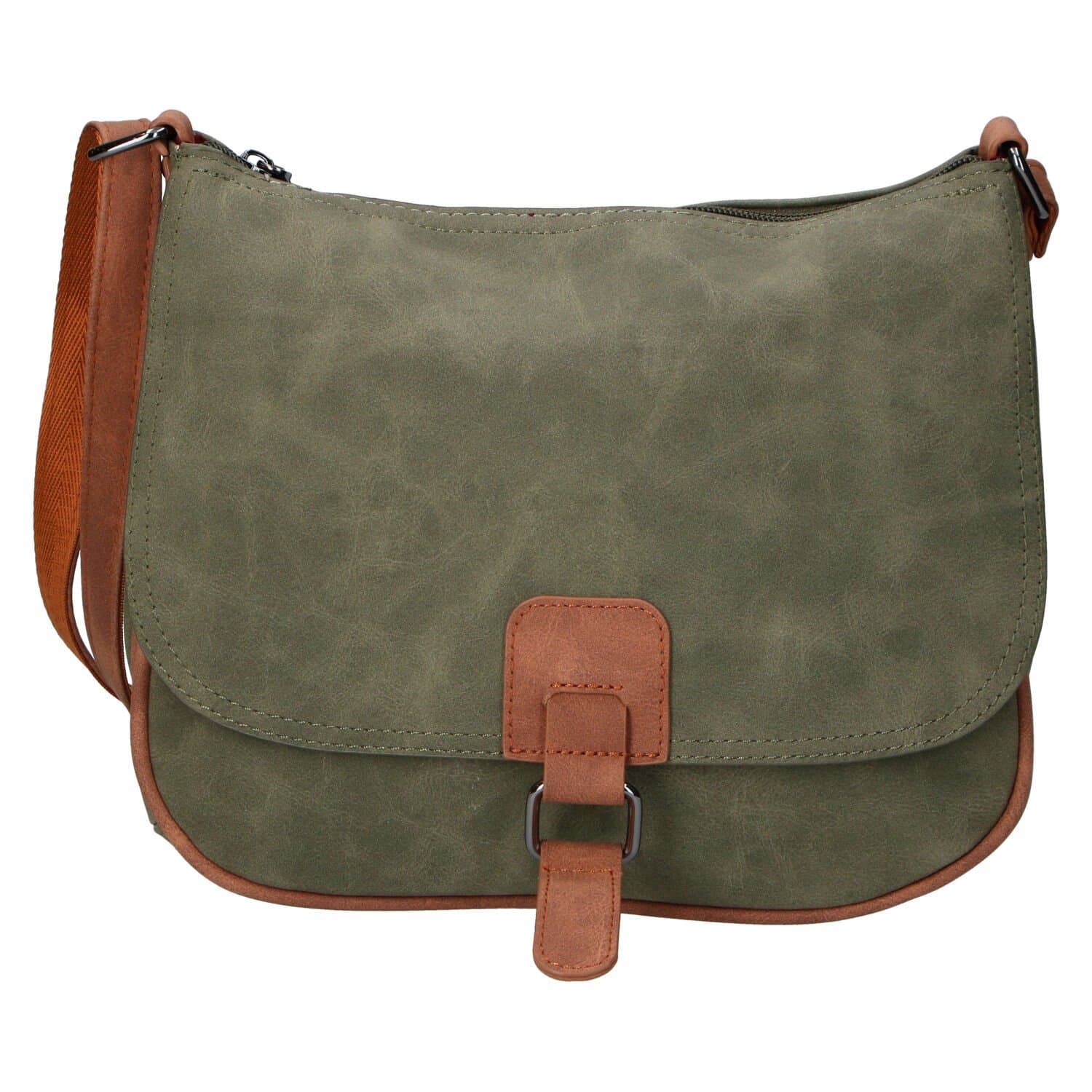 Crossbody kabelka Firenze Marisa, zelená