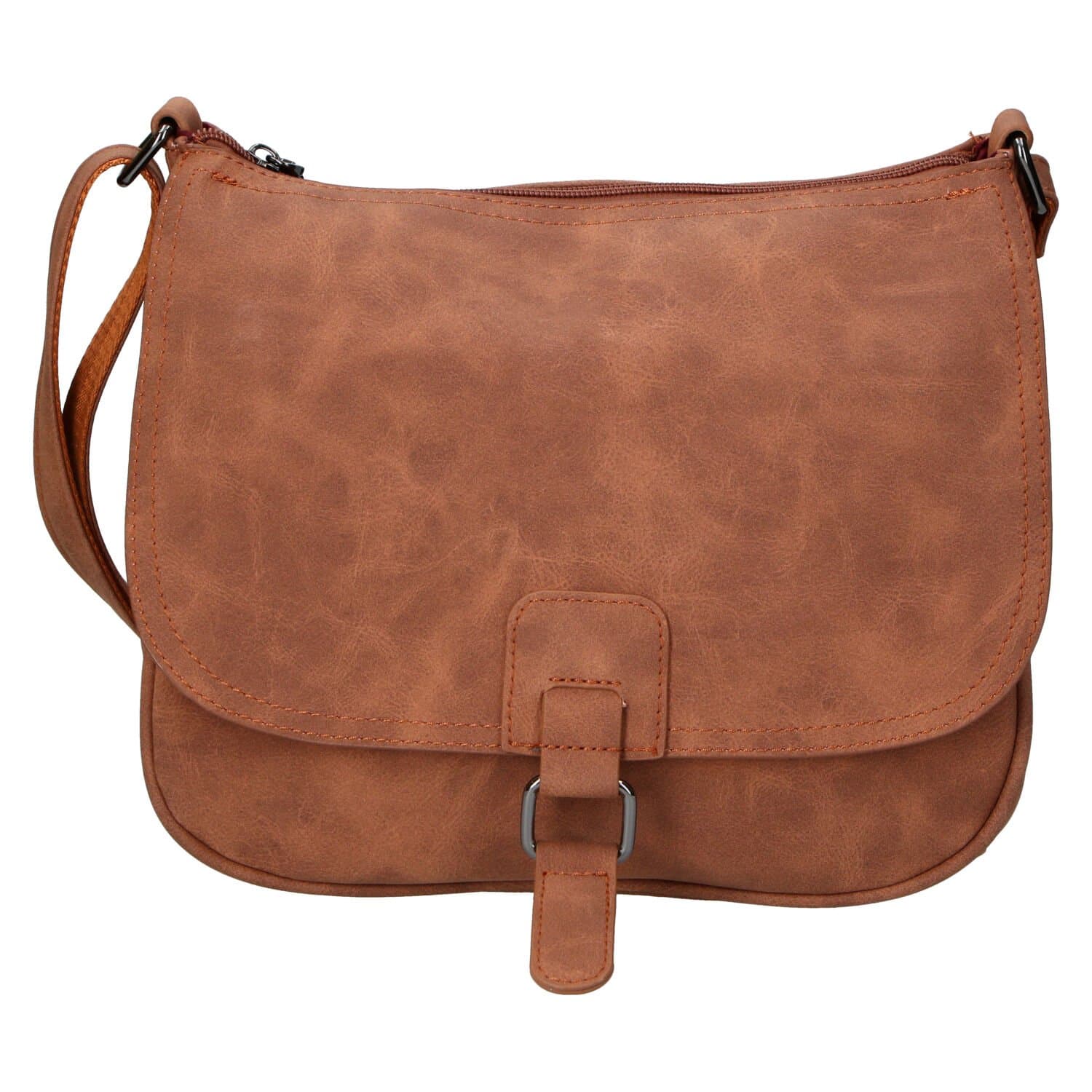 Crossbody kabelka Firenze Marisa, hnědá
