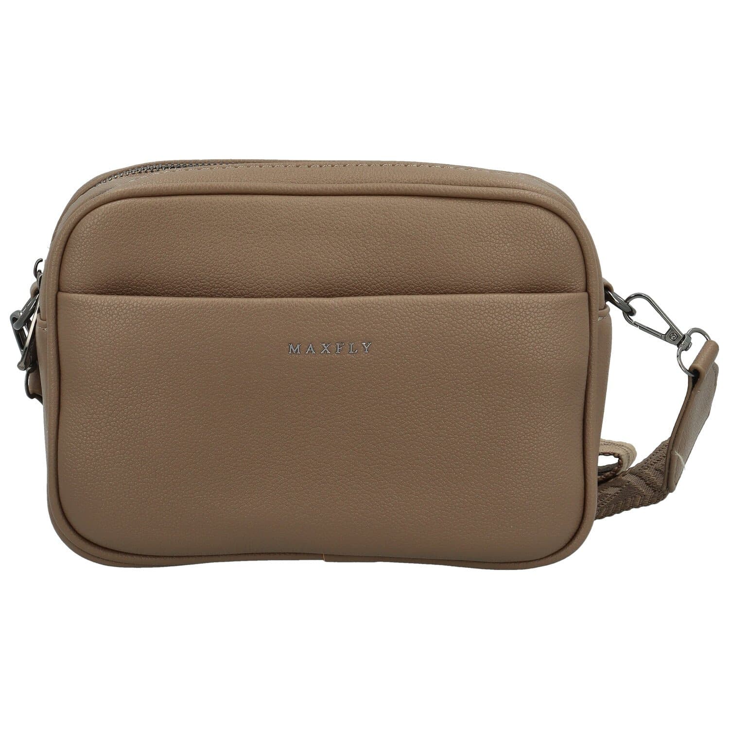 Crossbody kabelka MaxFly Merita, hnědá