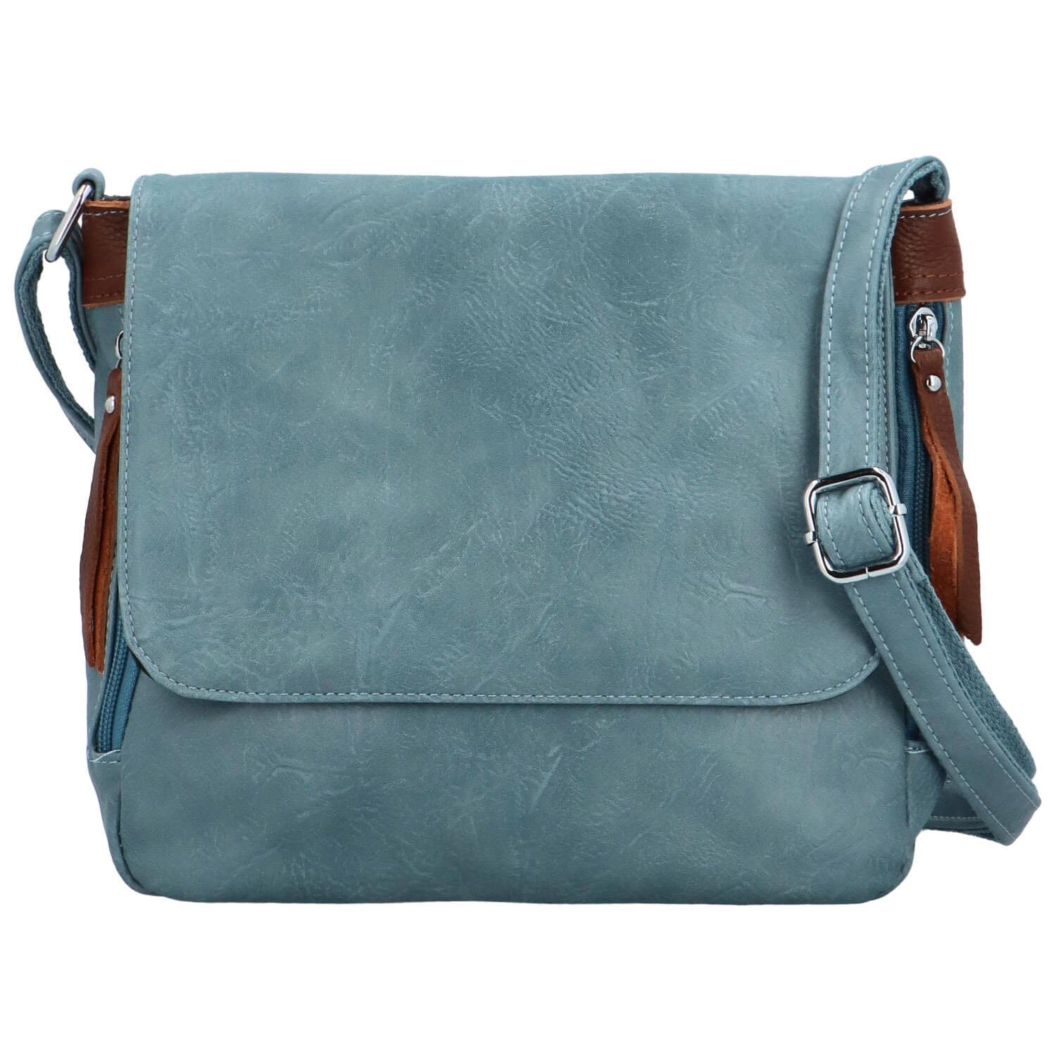 Crossbody kabelka Firenze Ceryss, modrá