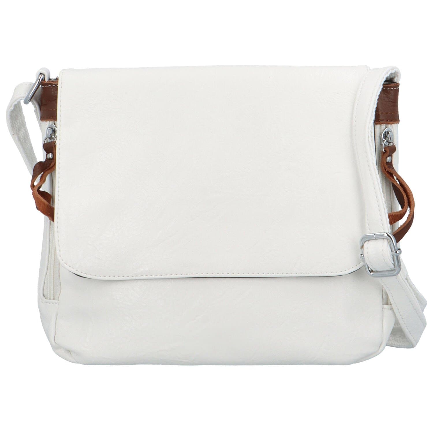 Crossbody kabelka Firenze Ceryss, bílá