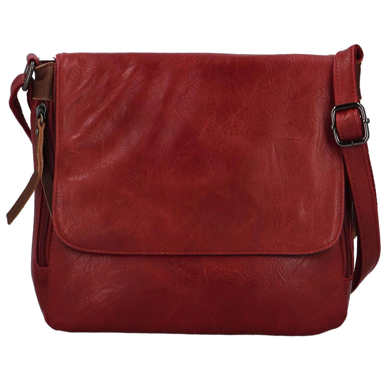Crossbody kabelka Firenze Ceryss, červená
