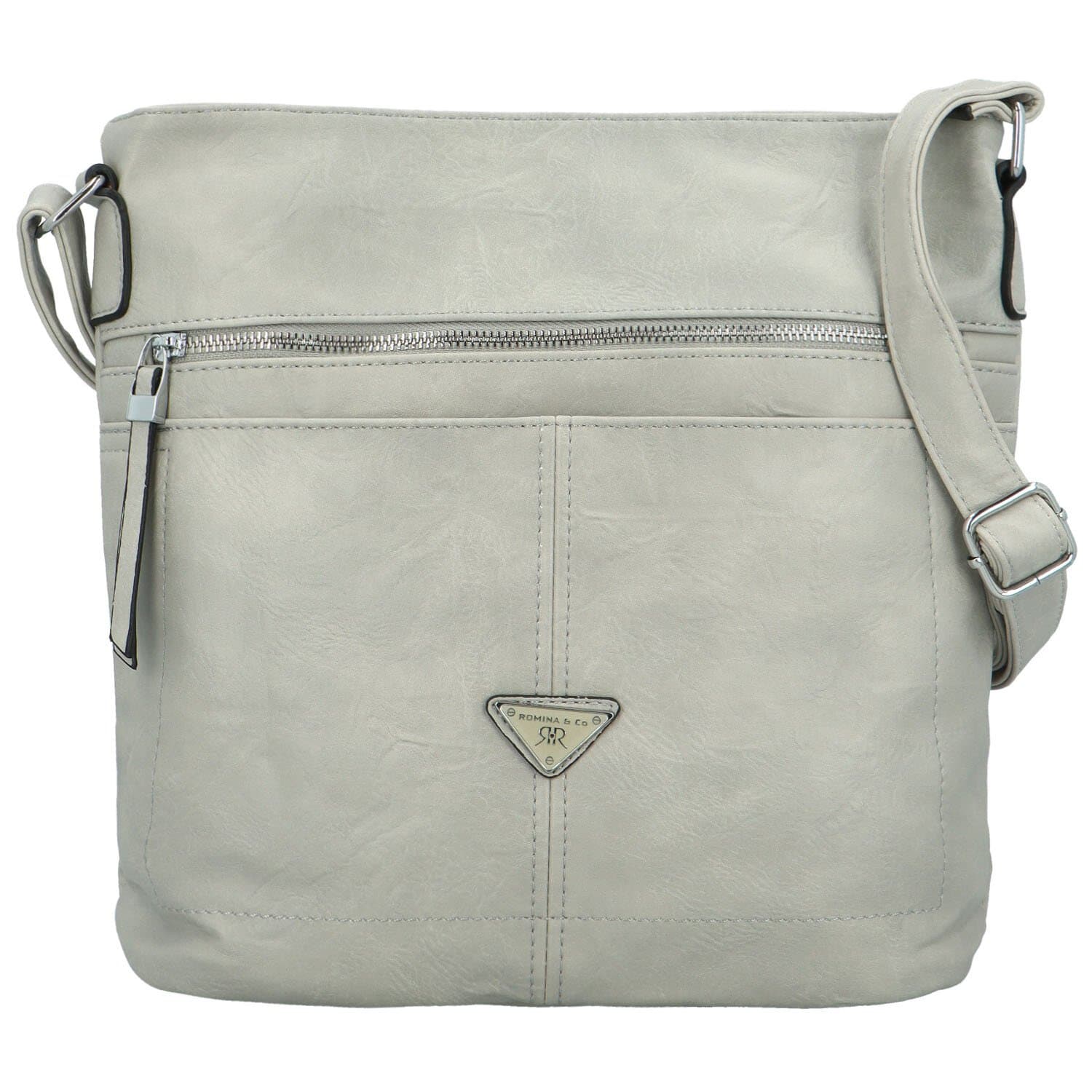 Crossbody kabelka Romina & Co Bags Kelly, šedá