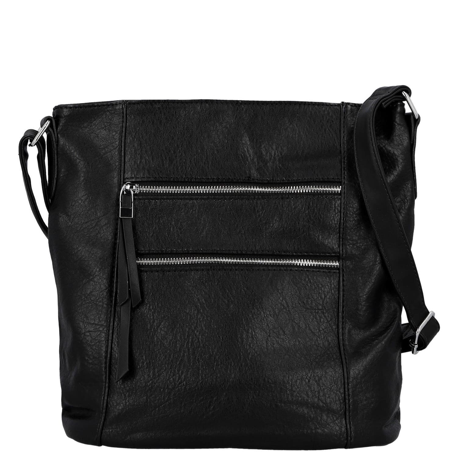 Crossbody kabelka Firenze Kenza, černá