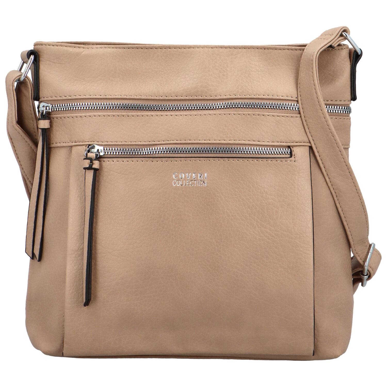 Crossbody kabelka Coveri Daleina, béžová