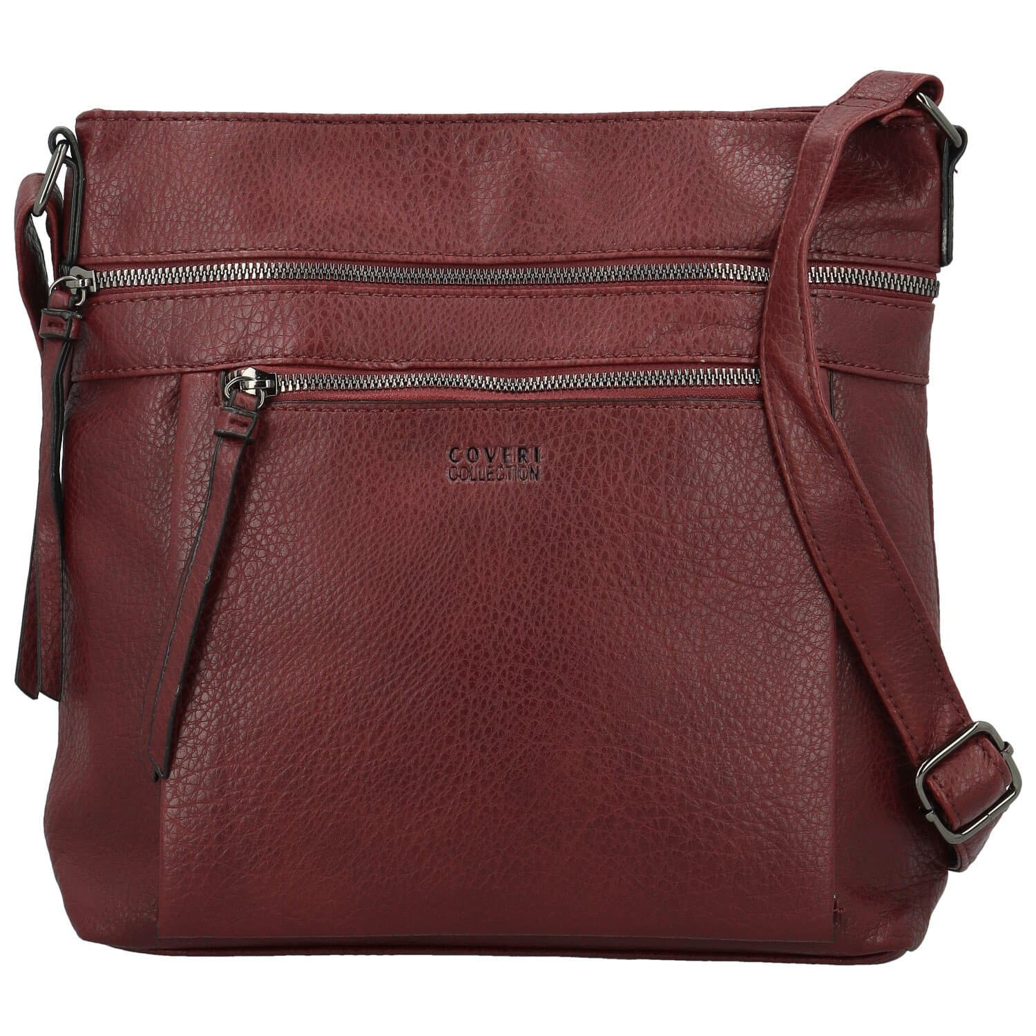 Crossbody kabelka Coveri Daleina new, vínová