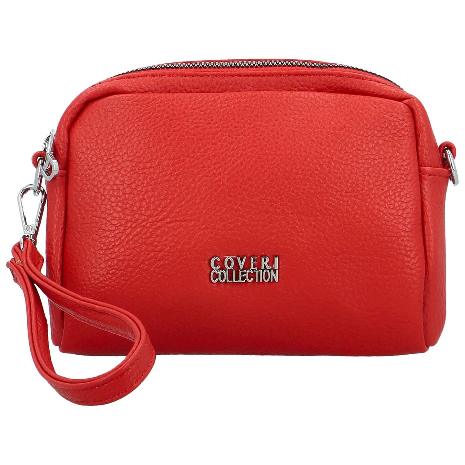 Mini crossbody kabelka Coveri Cary, červená