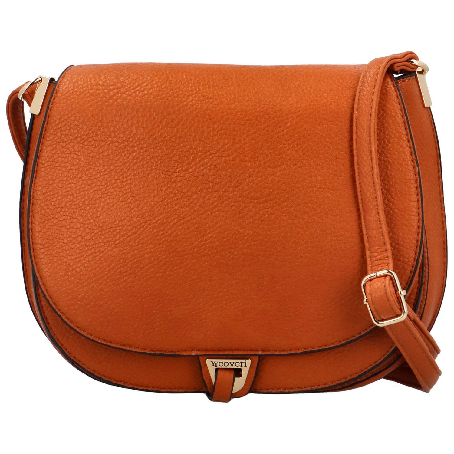 Crossbody kabelka Coveri Polly, hnědá